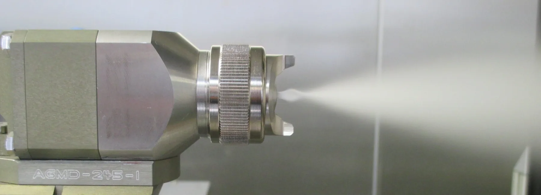 Particuology 2016 – Pneumatic Atomizer Spray Scan for Droplet Size and Velocity Profiles